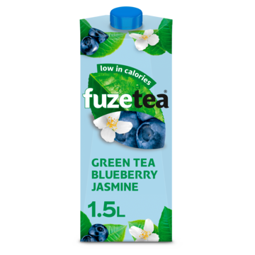 Fuze Tea Infused Iced Tea Green Tea Blueberry Jasmine 1, 5L