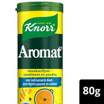 Knorr Aromat Smaakverfijner Natriumarm 80g