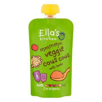 Ella's Kitchen Veggie Couscous met Groenten 6 Months 120g