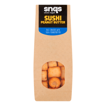 Snaqs Sushi Peanut Butter 100g