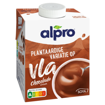 Alpro Plantaardige variatie op Vla Chocolade Gekoeld 525g