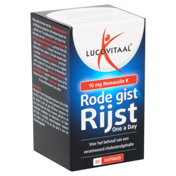 Rode gist rijst capsules 10 mg, 10 stuks