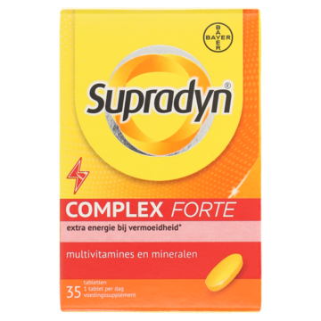 Supradyn Complex Forte, multivitamine voor extra energie, 35 tabletten