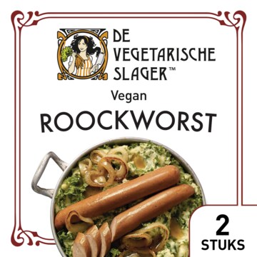 De Vegetarische Slager Roockworst Vegan 150g