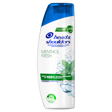Head & Shoulders Menthol Fresh Anti-roos Shampoo, Tot 100% Roosvrij,285ml