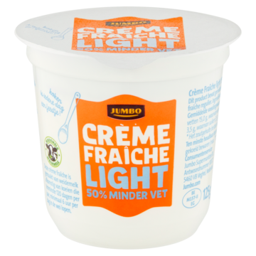 Jumbo Crème Fraîche Light 50% Minder Vet 125g