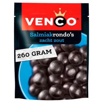 Venco Salmiak Rondo's Drop 260g