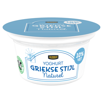 Jumbo Yoghurt Griekse Stijl Naturel 10% Vet 150g