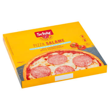 Schär Pizza Salami Lactose- en Glutenvrij 330g
