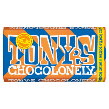 Tonyapos s Chocolonely Puur Koffie Toffee 180gr
