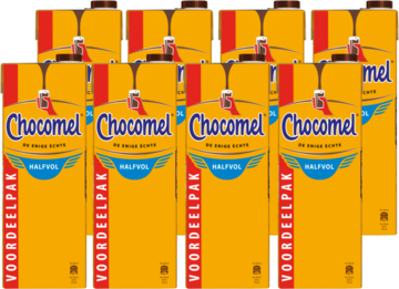 Chocomel Halfvol Voordeel 8 x 1, 5L