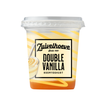 Zuivelhoeve Roomyoghurt Double Vanilla 400g