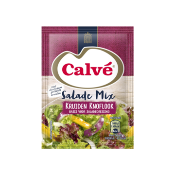 Calvé Salade Mix Kruiden Knoflook 8g