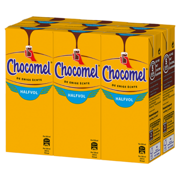 Chocomel Halfvol 6 x 200ml