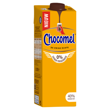 Chocomel 0% Suiker Toegevoegd 1L