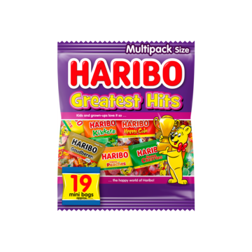 Haribo Greatest Hits Multipack Size 475g