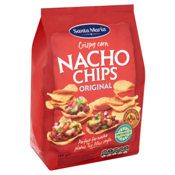 Santa Maria Nacho Tortilla Chips 185g
