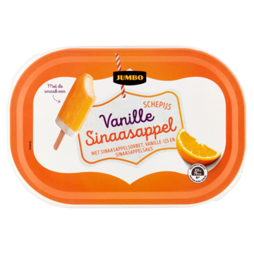 Jumbo Schepijs Vanille Sinaasappel 540g