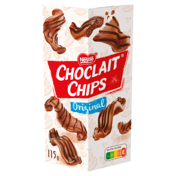 CHOCLAIT CHIPS melk chocolade