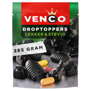 Venco Droptoppers Lekker & Stevig 265g