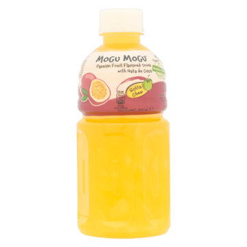 Mogu Mogu Passion Fruit Flavored Drink with Nata de Coco 320ml
