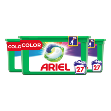 Ariel All-in-1 Pods Colour Wasmiddelcapsules, 3x27 Wasbeurten