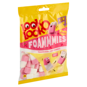 Look-O-Look Foammmies Sweet Framboossmaak 180g