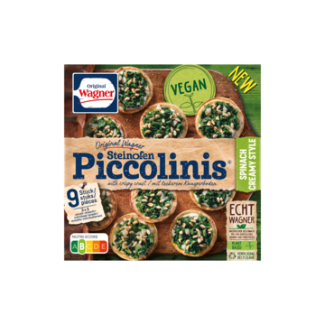 Wagner Piccolinis Mini Pizza Spinazie Vegetarisch 9 Stuks 270g Bestellen Diepvries Jumbo Supermarkten