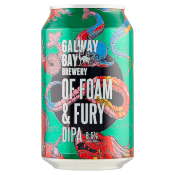 Galway Bay Brewery of Foam & Fury Dipa Blik 330ml