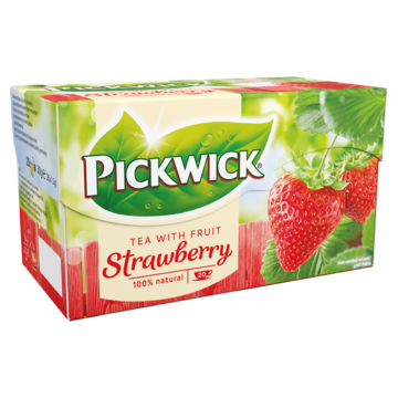Pickwick Aardbei Fruit Thee 20 Stuks