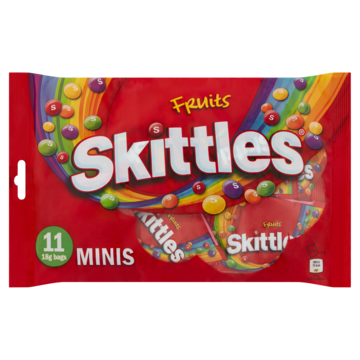 Skittles Fruits Mini's 11 Stuks 198g