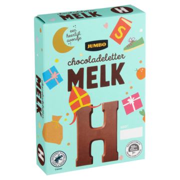 Jumbo Chocoladeletter Melk H 65g
