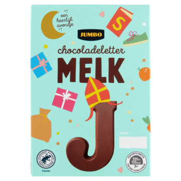 Jumbo Chocoladeletter Melk J 65g