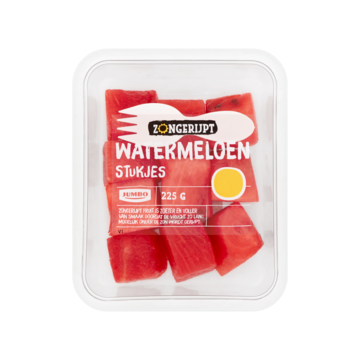 Jumbo Zongerijpt Watermeloen Stukjes 225g