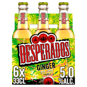 Desperados Ginger Bier Fles 6 x 33cl