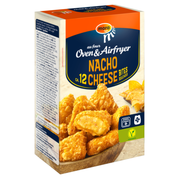 Mora Oven & Airfryer Nacho Cheese bites 12 x 23g