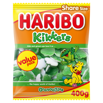 Haribo Kikkers Value Pack 400g
