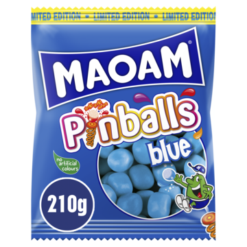 Maoam Pinballs Blue 210g