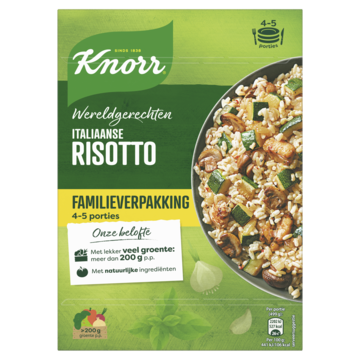 Knorr Wereldgerechten Maaltijdpakket Italiaanse Risotto XXL 430g