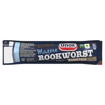 Unox Magnetron Rookworst Extra Magere 100g