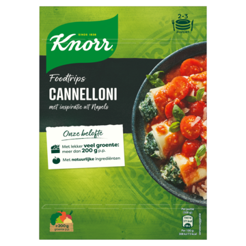 Knorr Wereldgerechten Foodtrips Cannelloni 6 x 190g