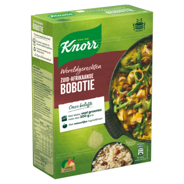 Knorr Wereldgerechten Maaltijdpakket Zuid-Afrikaanse Bobotie 309g