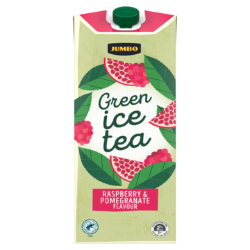 Jumbo Green Ice Tea Raspberry & Pomegranate 1, 5L