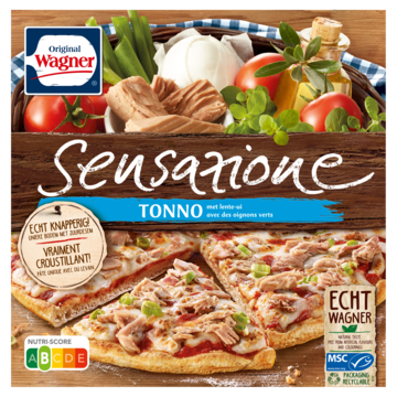 WAGNER Sensazione pizza tonijn 340g