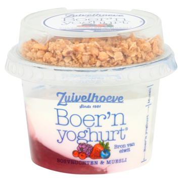 Boer'n yoghurt® bosvruchten & muesli 170g