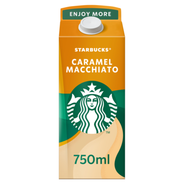 Starbucks Chilled Coffee Caramel Macchiato ijskoffie 750ml