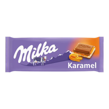 Milka Chocolade Reep Karamel 100 G Bij Jumbo milka kopen in de aanbieding