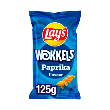 Lay's Wokkels Paprika Chips 125gr