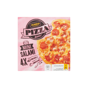 Jumbo Pizza Mini Salami 4 Stuks