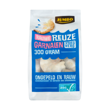 Jumbo Rauwe Reuze Garnalen 300g